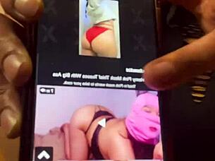 latina milf flaunts big tits and huge ass in steamy verification tease