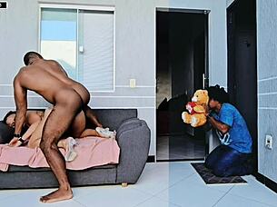 boyfriend's romantic gift but i fuck his brother anal