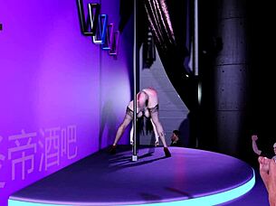 3d hentai angel obsesses over big black cock creampie