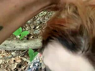 caught in forest begging for bbc deepthroat 😩🌲🍆