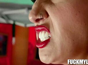 rickys carnival turns wild wrestling passion with bella