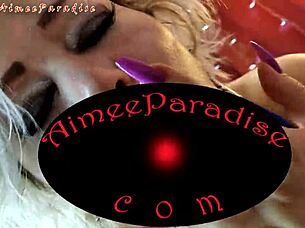 aimee hot milf ridin bottles i luv it