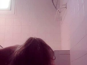 french milf slave sucks bent over in humiliation