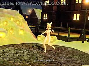 KAGAMINE RIN SNOWMAN NUDE MOD GODDESS!