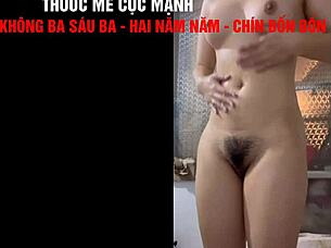 Vietnamese tattoo babe's leaked sex clip explodes!