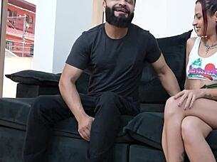 Cheated on my friend by fucking her flirty husband first!