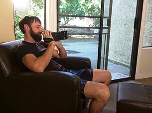 Bailey Brooke models bikini, finds camera, enjoys double cumshot sex session.