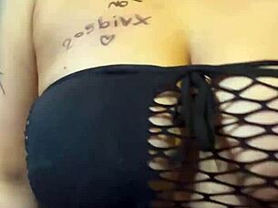 latina milf flaunts big tits and huge ass in steamy verification tease