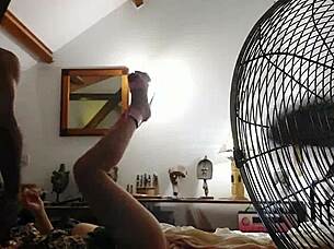 black satin corset slut fucked doggystyle with dirty rimjob!