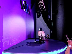 3d hentai angel obsesses over big black cock creampie