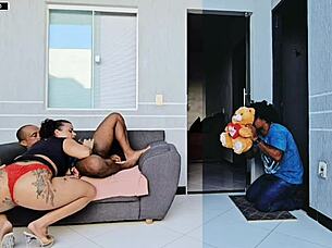 boyfriend's romantic gift but i fuck his brother anal