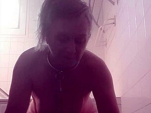 french milf slave sucks bent over in humiliation