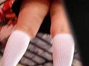 hidden cam catches stepdad filming unsuspecting mexican student upskirt