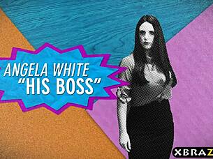 Office Threesome Involves Two Bosses and Sexy Employee