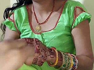 Married Indian Lalita Singh bedroom tight pussy pounding