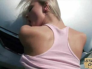 Katy Rose begs for car pounding now!