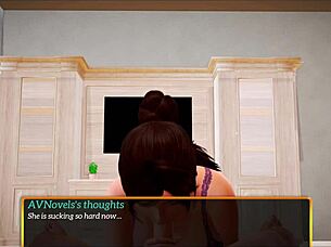 Brunette Big Ass Rides Monster Cock Erotically