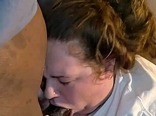 bam masters big black cock with sloppy deepthroat facial finish