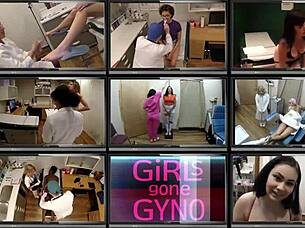 nurse rina arem's shaved pussy vibrates in humiliating exam heels