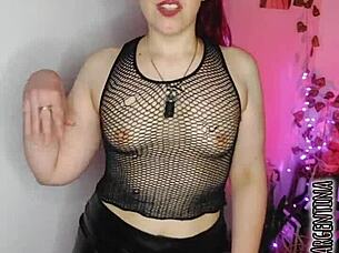 your horny neighbor invites you to devour her juicy pussy and ride hard