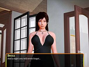 Brunette Big Ass Rides Monster Cock Erotically