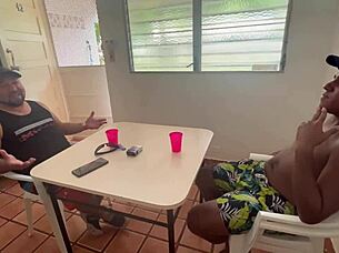 Wife Fucks Friend While Hubby Cooks?