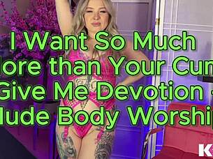i crave more than just your cum i demand total nude body devotion