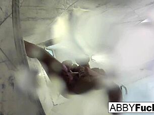 Abigail, why shave that pretty pussy fresh from shower quick?