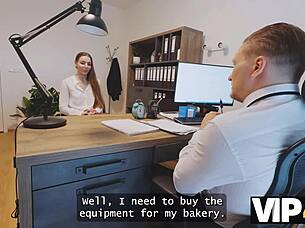 Vip4K Shy Arina Seeks Loan and Cheats Husband Roughly