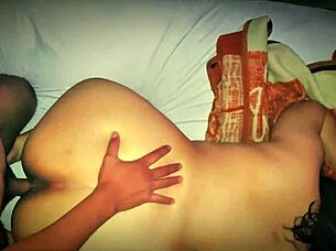 Fucking my best friend's wife doggystyle bent over