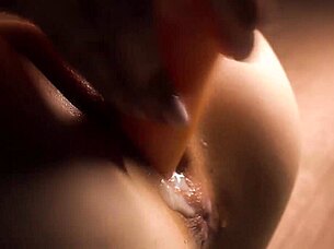 i masturbate till vaginal juices drip everywhere close up