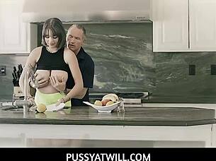 pussyatwill's big tits teen free use dream ride 🔥 Gabbie Carter