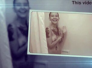 Haven moss tiny black micro bikini photoshoot petite model