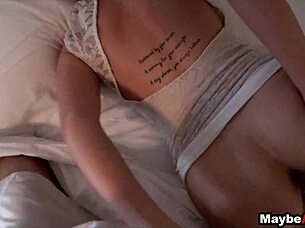 Brunette Evelyn Lacie's Intense First Public Anal Pounding