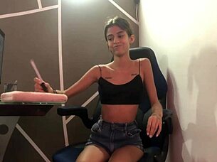 psychologist can't resist my huge dick fucks her tight pussy hard?