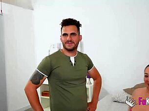 Curvy Spanish Milf Mae Desperately Needs Young Cock In Club