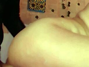 ⭐HER LACE LINGERIE HUGS HUGE TITS AND BIG ASS PERFECTLY⭐