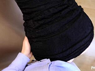 Secretary Earns Promotion Creampie Boss Office Ride 💼💦