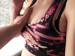 Hot Russian Amateur Fucks While Chatting Husband On Phone