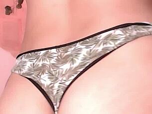 ⭐HER LACE LINGERIE HUGS HUGE TITS AND BIG ASS PERFECTLY⭐