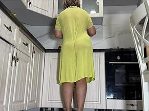 experienced milf takes young cock deep in ass