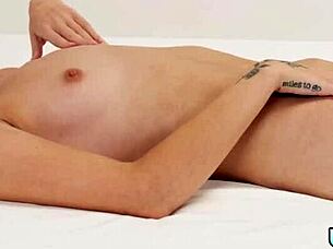 khloe kingsley fingers hairy teen pussy to blushing orgasm closeup