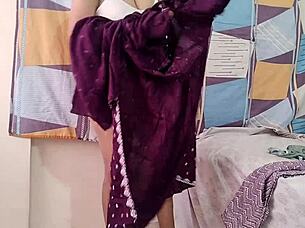 caught step sis changing then doggy fucked her hard desi style