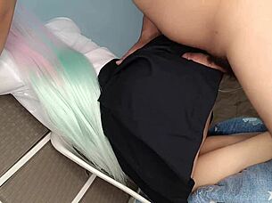 cosplay babe's tight virgin pussy tempts first fuck