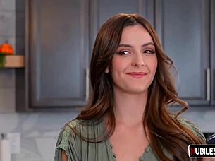 shy teen princess's tight pussy overflows with wild fun!