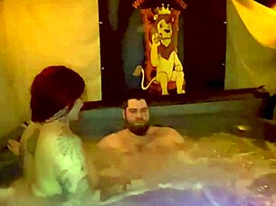 santana red quickie creampie hot tub fuck wca