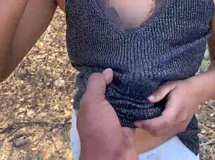 Desi beauty's jungle ass pounded by massive indian cock alone