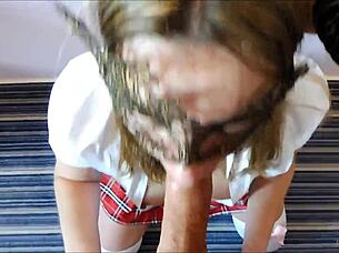 clara you submissive milf whore, gag on that cumshot deepthroat