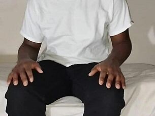 jeans-clad wrestler masturbates freely craving more join-in action