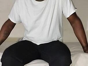 jeans-clad wrestler masturbates freely craving more join-in action